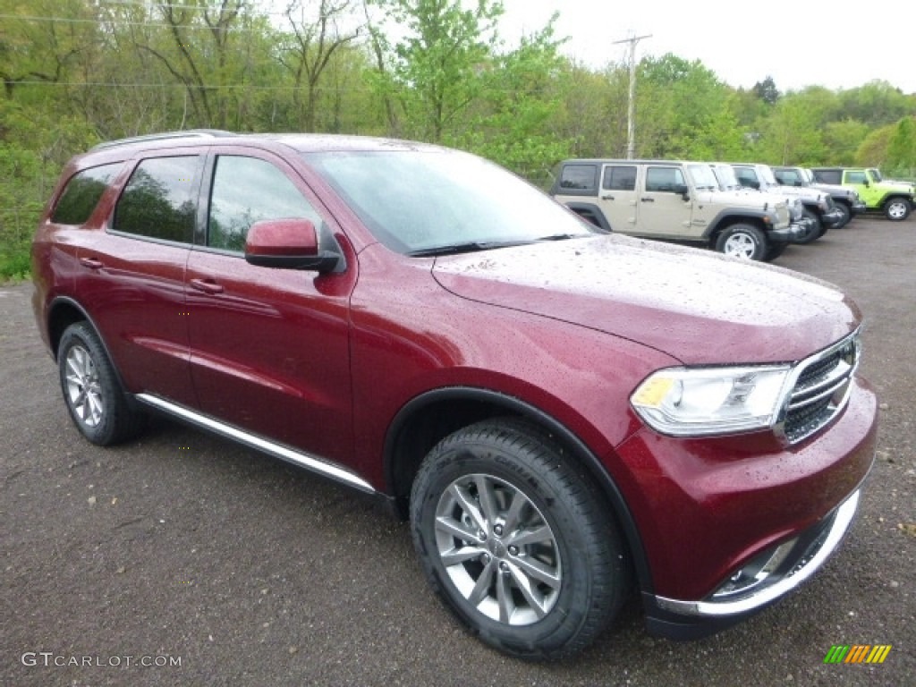 Octane Red Pearl 2017 Dodge Durango SXT AWD Exterior Photo #120209380
