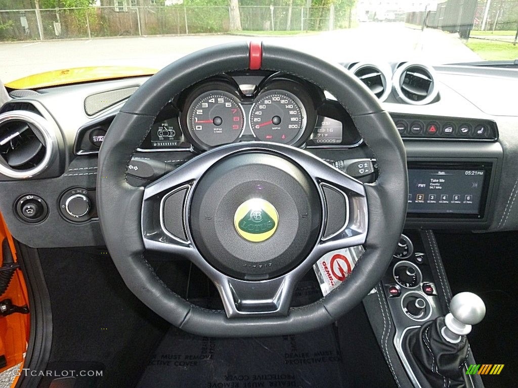 2017 Lotus Evora 400 Black Steering Wheel Photo #120209387