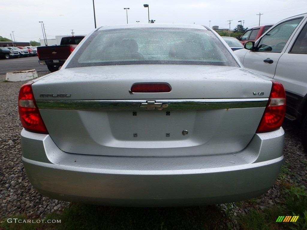 2005 Malibu LS V6 Sedan - Galaxy Silver Metallic / Gray photo #3