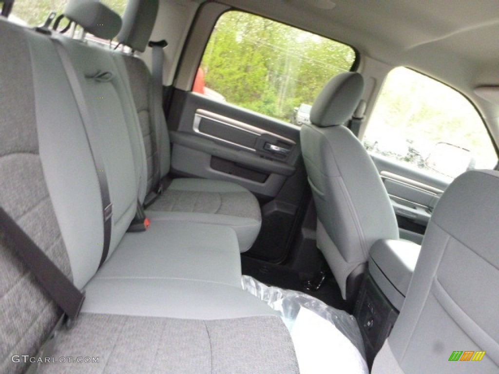 2017 1500 Big Horn Crew Cab 4x4 - Maximum Steel Metallic / Black/Diesel Gray photo #11
