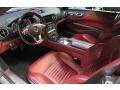 Red/Black 2014 Mercedes-Benz SL 550 Roadster Interior Color