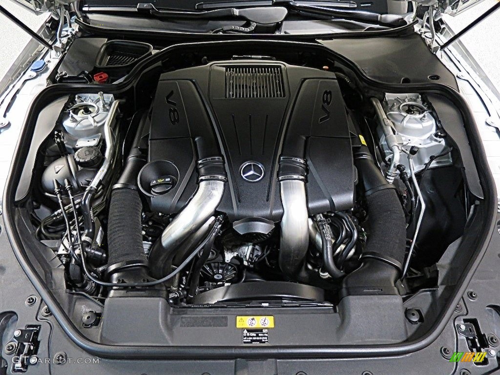 2014 Mercedes-Benz SL 550 Roadster 4.6 Liter Twin-Turbocharged DOHC 32-Valve VVT V8 Engine Photo #120211674