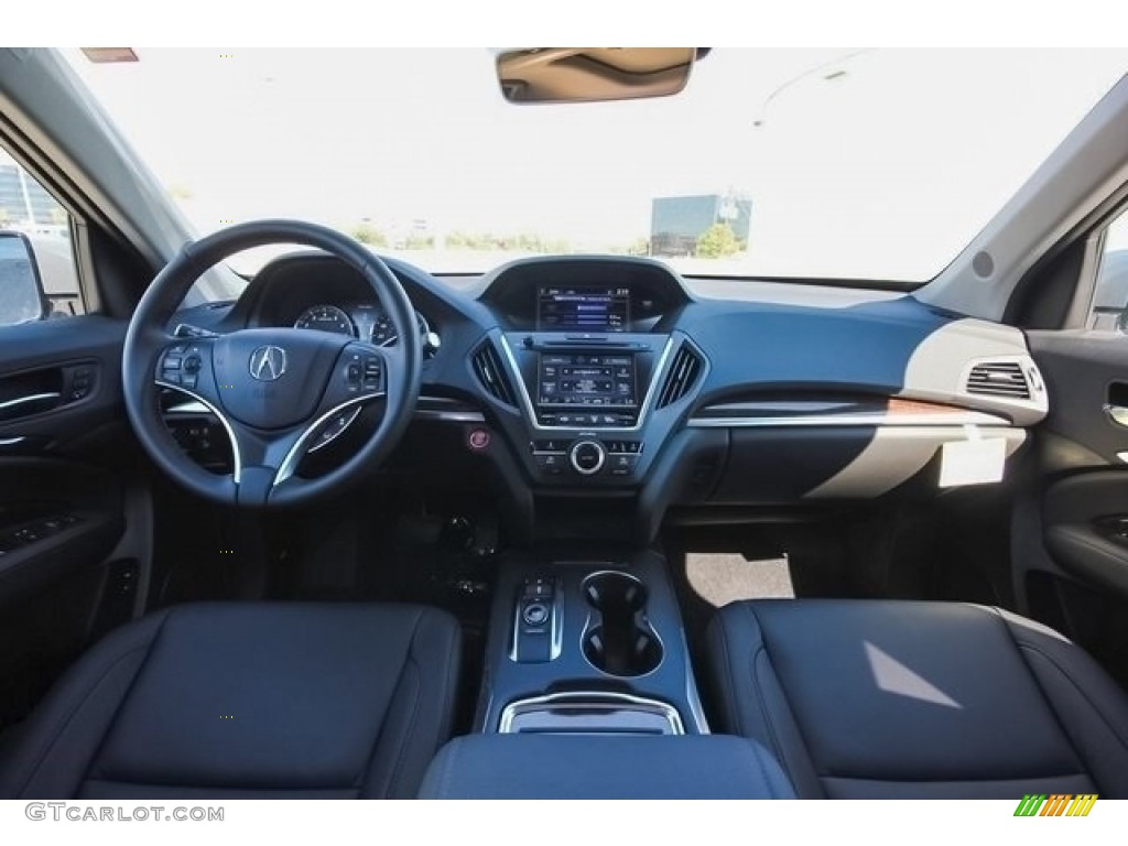 2017 Acura MDX Standard MDX Model Ebony Dashboard Photo #120212807