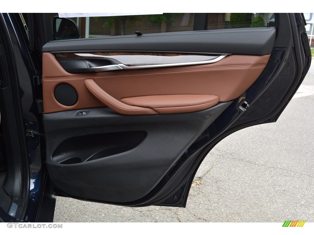2017 BMW X5 xDrive35i Mocha Door Panel Photo #120213008