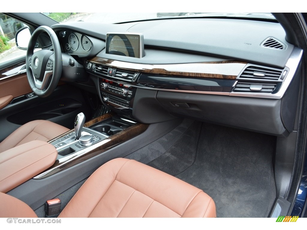 2017 BMW X5 xDrive35i Mocha Dashboard Photo #120213077