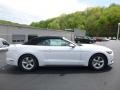 2017 Oxford White Ford Mustang V6 Convertible  photo #1