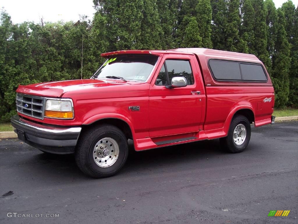 Ultra Red Ford F150