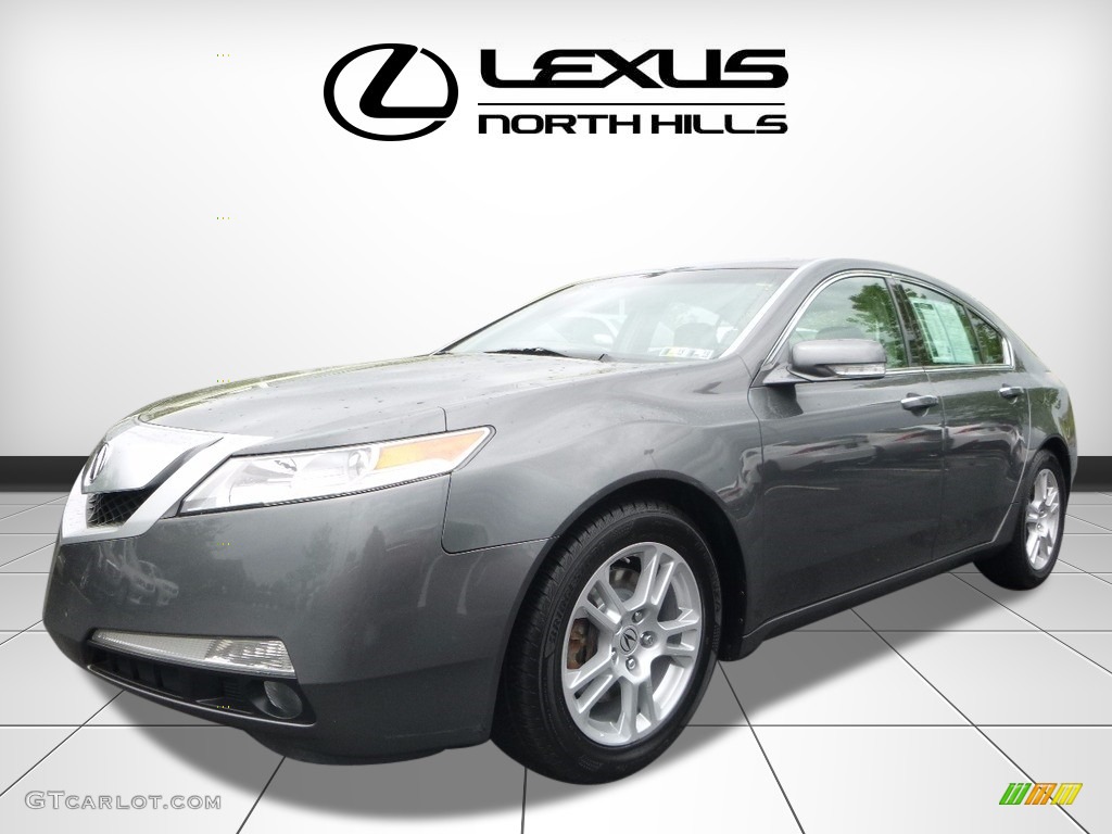 2009 TL 3.5 - Polished Metal Metallic / Taupe photo #4