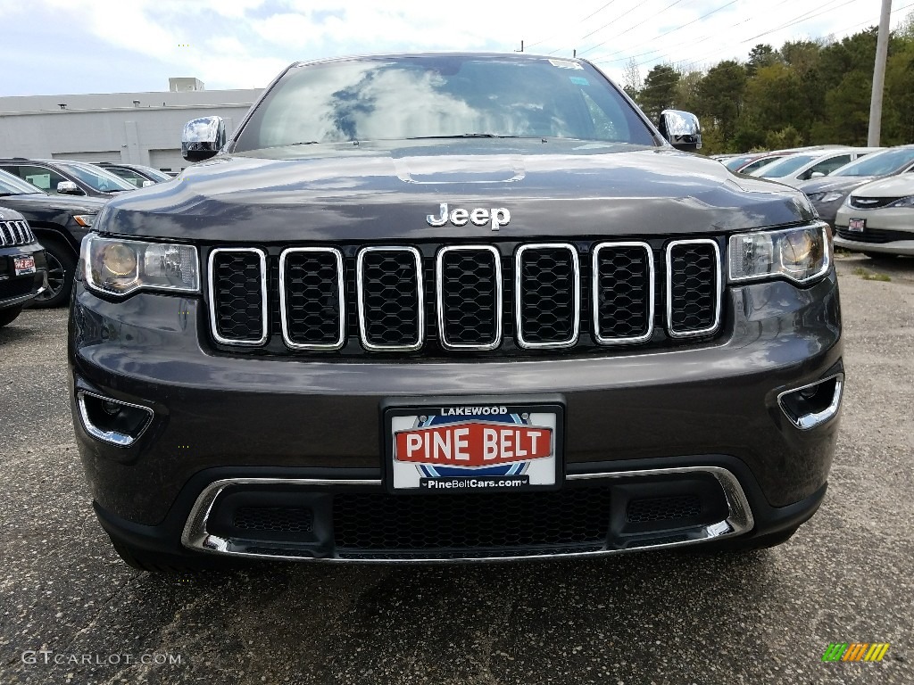 2017 Grand Cherokee Limited 4x4 - Granite Crystal Metallic / Black photo #2