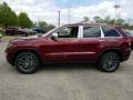 2017 Velvet Red Pearl Jeep Grand Cherokee Limited 4x4  photo #3