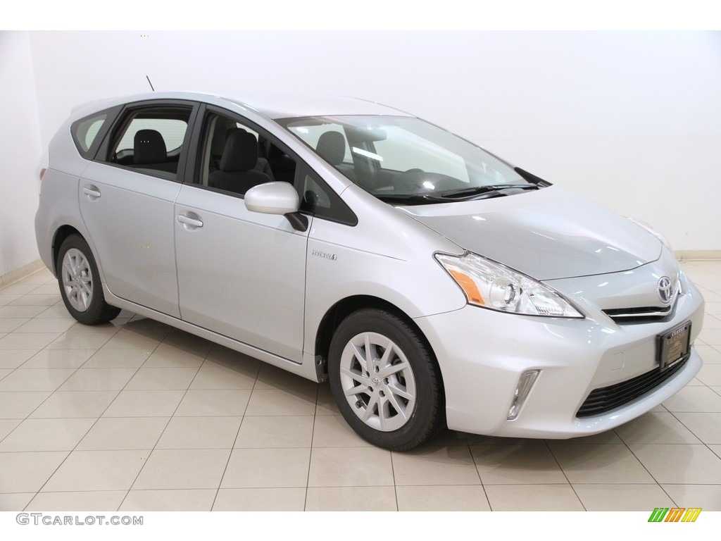 Classic Silver Metallic Toyota Prius v