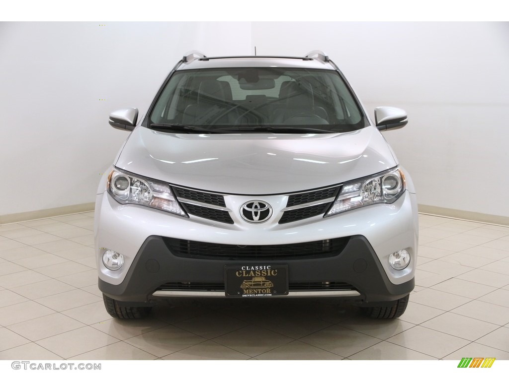 2014 RAV4 Limited AWD - Classic Silver Metallic / Black photo #2