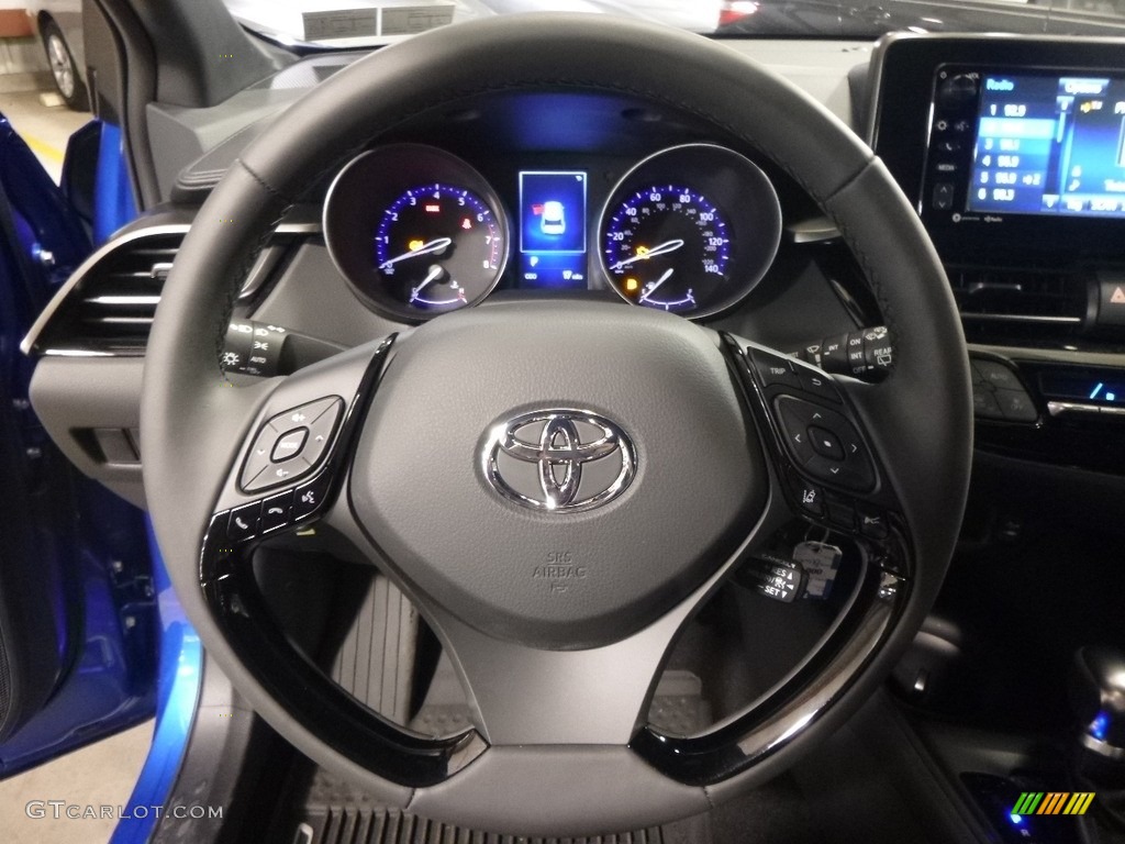 2018 Toyota C-HR XLE Black Steering Wheel Photo #120220151