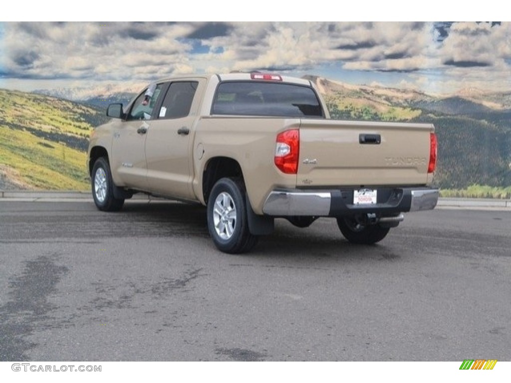 2017 Tundra SR5 CrewMax 4x4 - Quicksand / Black photo #3