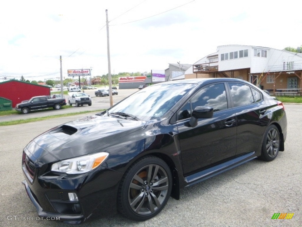 2016 WRX Premium - Crystal Black Silica / Carbon Black photo #1