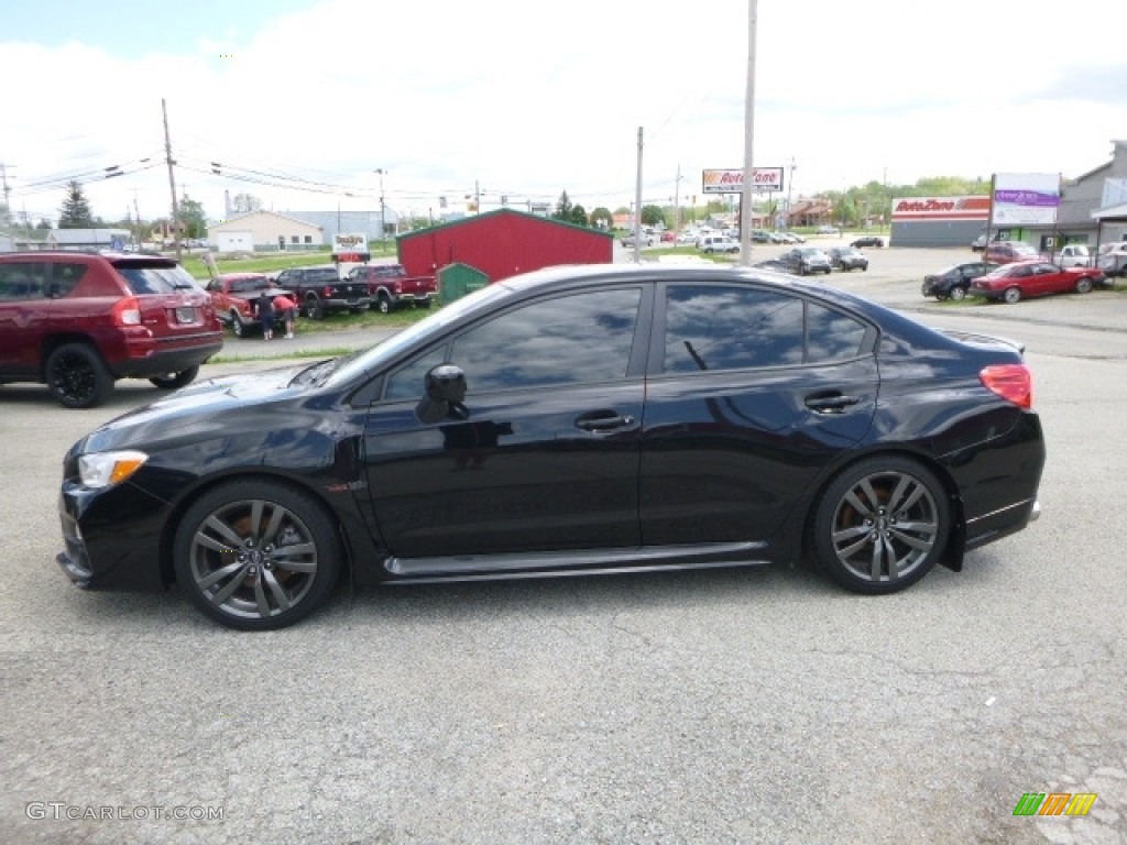 Crystal Black Silica 2016 Subaru WRX Premium Exterior Photo #120220791