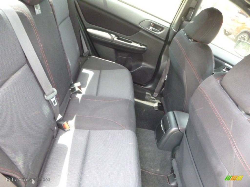2016 Subaru WRX Premium Rear Seat Photos