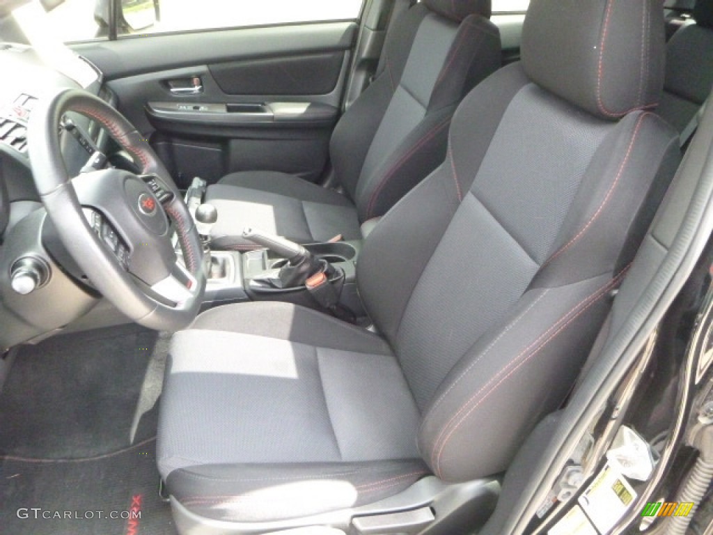 2016 Subaru WRX Premium Front Seat Photo #120221022