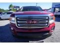 2017 Red Quartz Tintcoat GMC Canyon SLE Extended Cab  photo #2