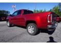 2017 Red Quartz Tintcoat GMC Canyon SLE Extended Cab  photo #5