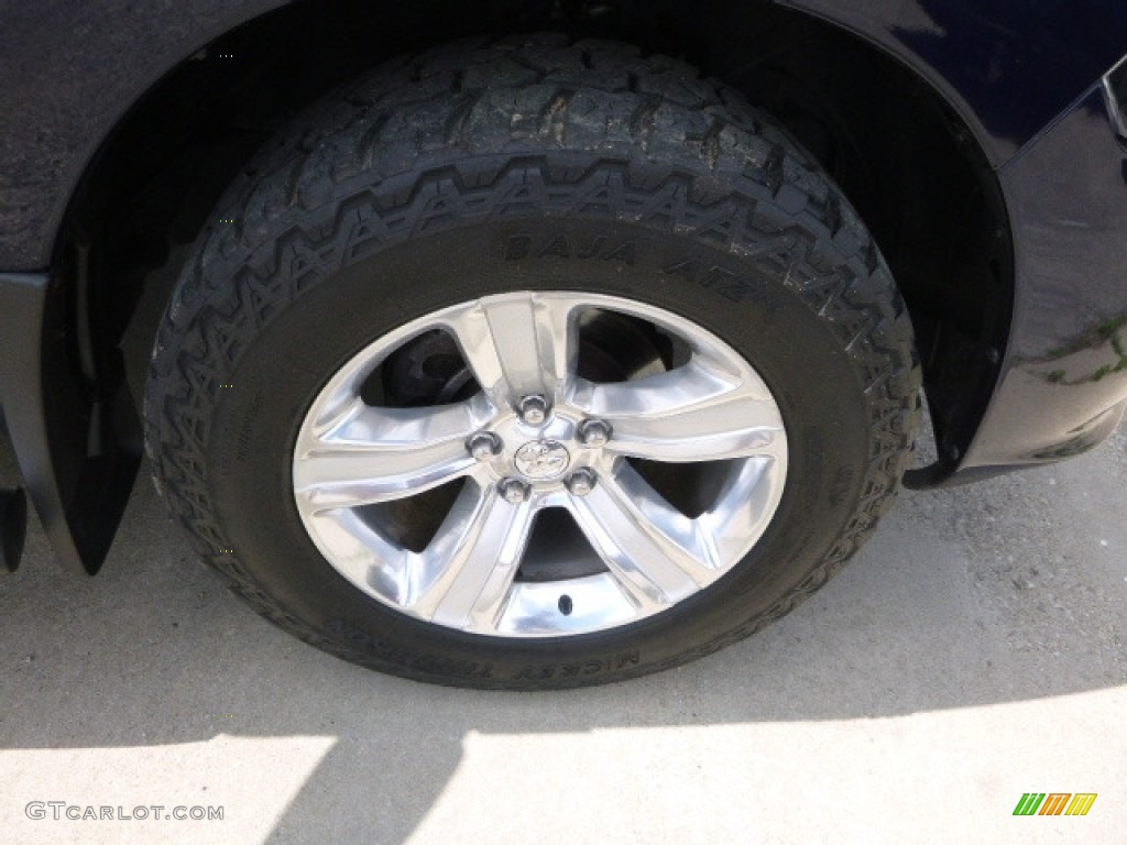2014 1500 Sport Crew Cab 4x4 - True Blue Pearl Coat / Black photo #9