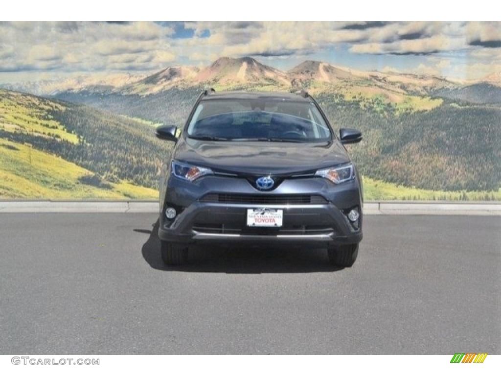 2017 RAV4 XLE AWD Hybrid - Magnetic Gray Metallic / Ash photo #2