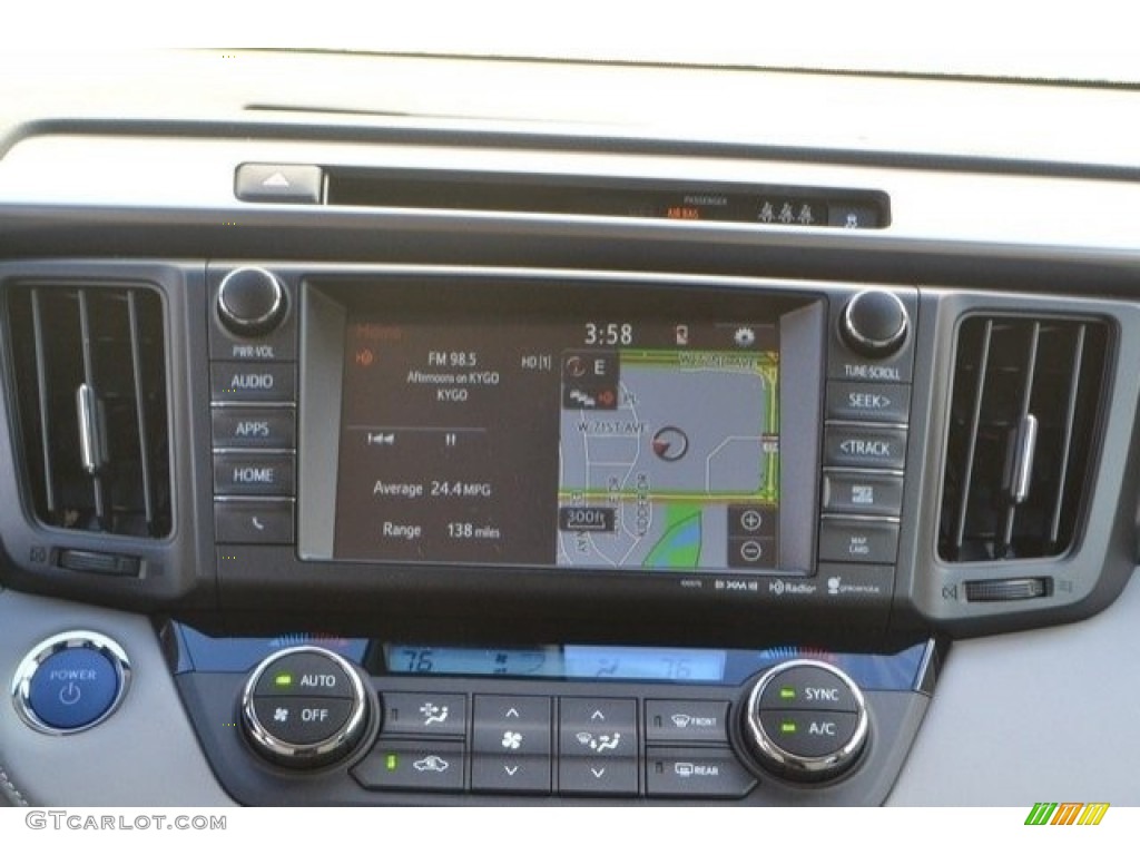 2017 RAV4 XLE AWD Hybrid - Magnetic Gray Metallic / Ash photo #6