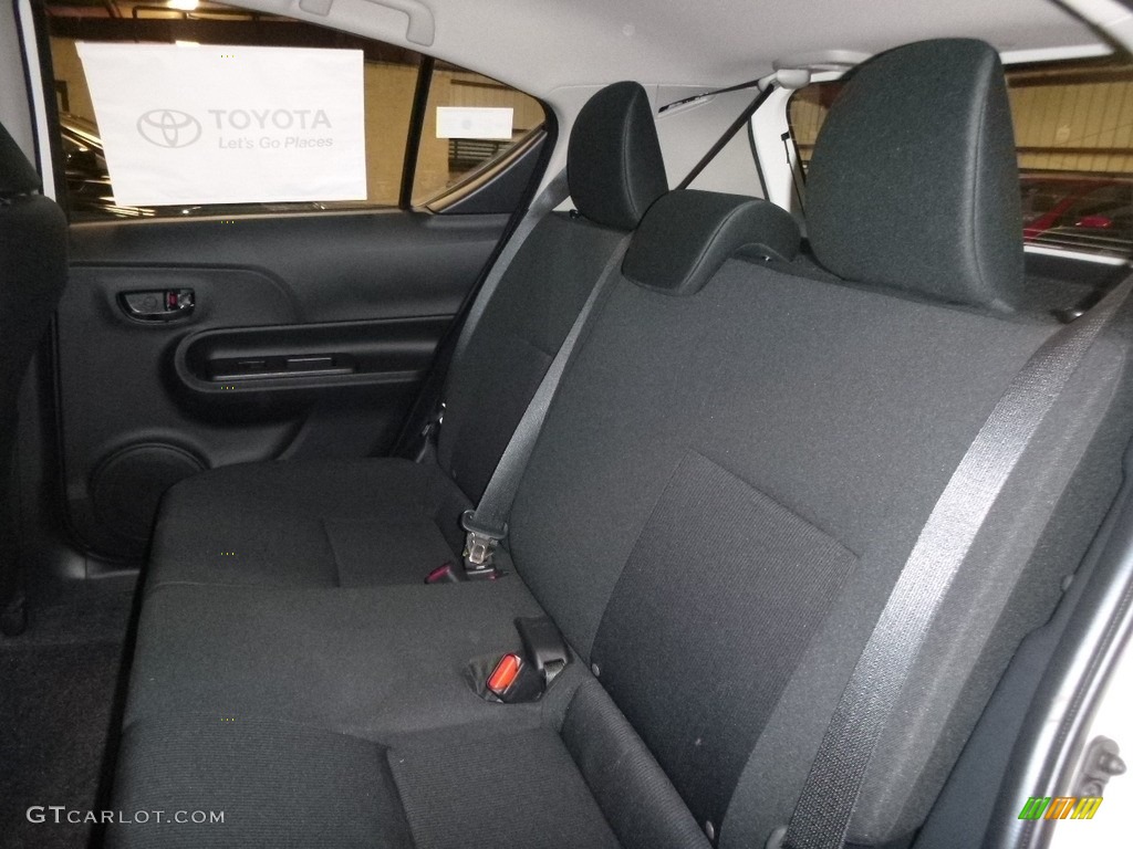 2017 Prius c Three - Moonglow / Black photo #7