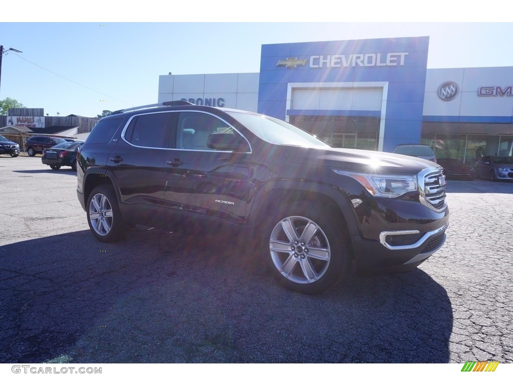 2017 Acadia SLT - Black Cherry Metallic / Cocoa/Light Ash Gray photo #1