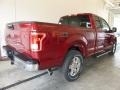 2017 Ruby Red Ford F150 XLT SuperCab 4x4  photo #2