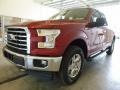 2017 Ruby Red Ford F150 XLT SuperCab 4x4  photo #4