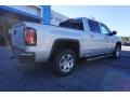 2017 Quicksilver Metallic GMC Sierra 1500 SLT Crew Cab  photo #7