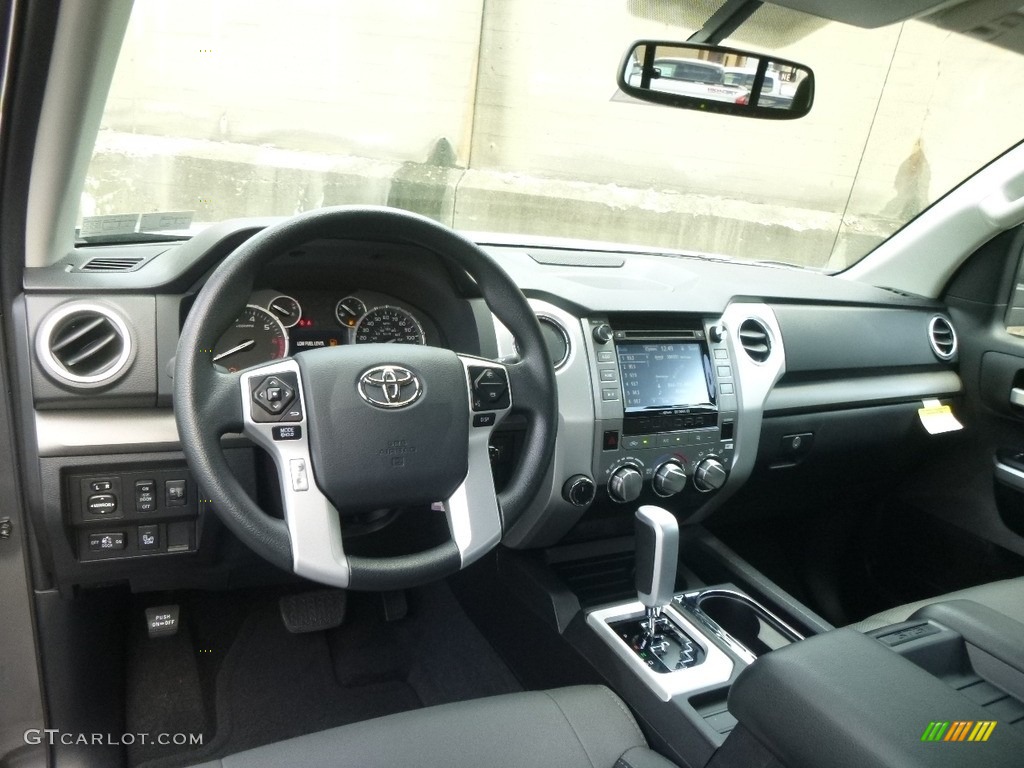 2017 Toyota Tundra SR5 Double Cab 4x4 Graphite Dashboard Photo #120224541