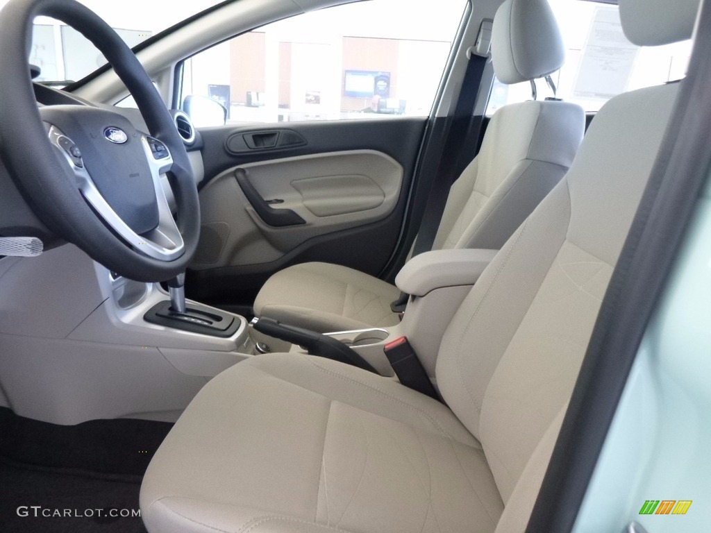2017 Ford Fiesta SE Sedan Front Seat Photo #120224658