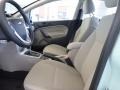 2017 Ford Fiesta Medium Light Stone Interior Front Seat Photo