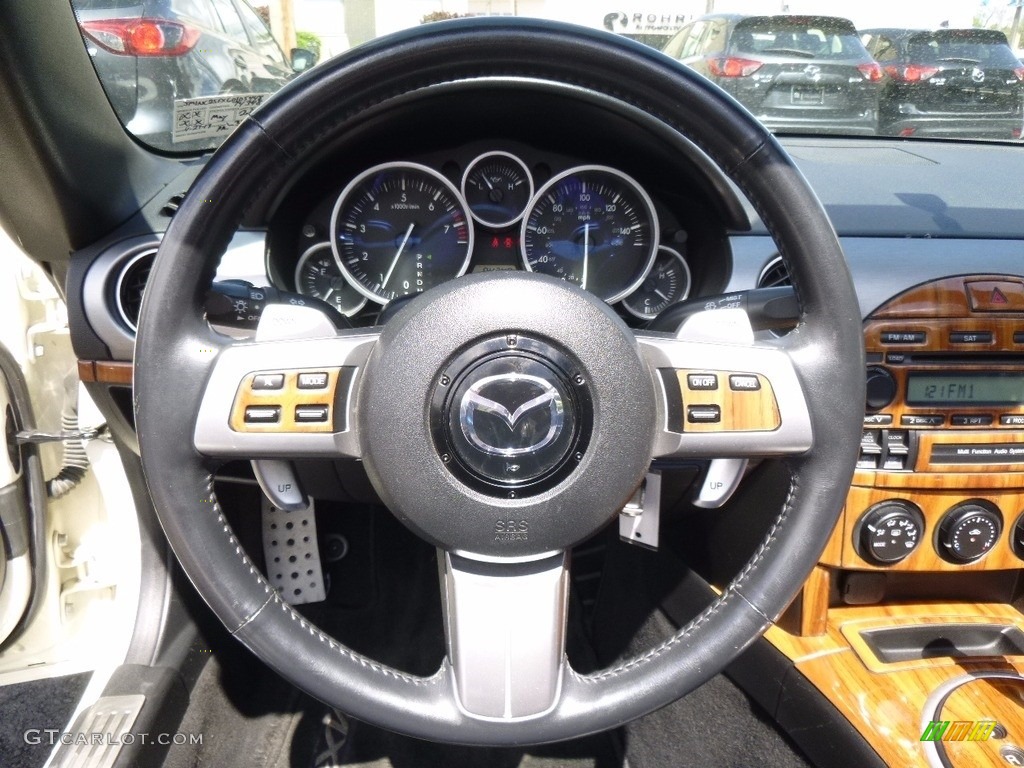 2006 MX-5 Miata Touring Roadster - Marble White / Tan photo #18