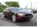 Bordeaux Pontevecchio (Dark Red Metallic) 2007 Maserati Quattroporte DuoSelect Exterior