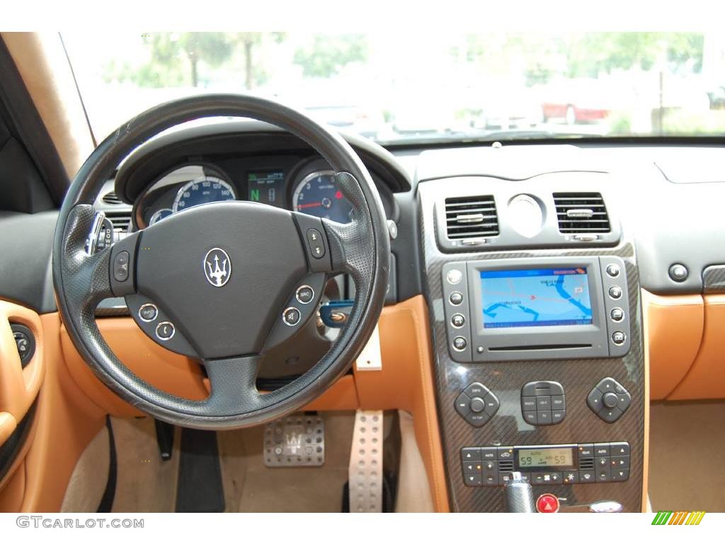 2007 Maserati Quattroporte DuoSelect Cuoio Dashboard Photo #12022579