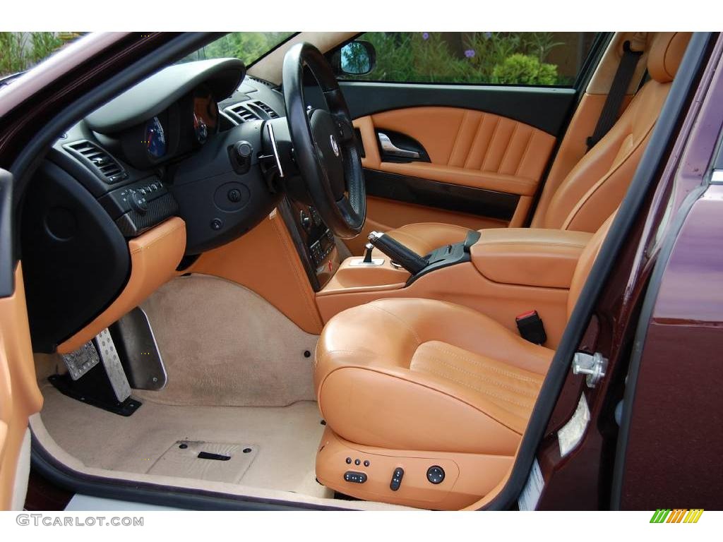 Cuoio Interior 2007 Maserati Quattroporte DuoSelect Photo #12022589
