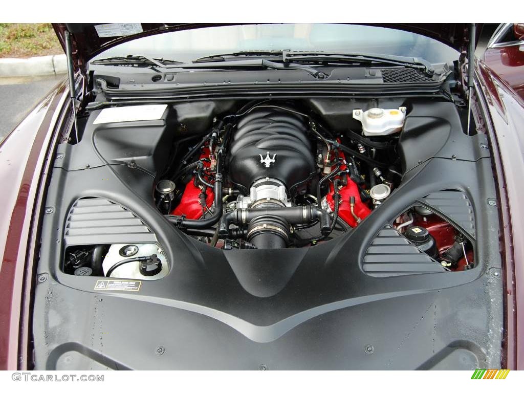 2007 Maserati Quattroporte DuoSelect Engine Photos