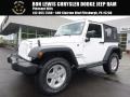 2017 Bright White Jeep Wrangler Sport 4x4  photo #1