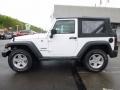 2017 Bright White Jeep Wrangler Sport 4x4  photo #2