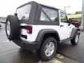 2017 Bright White Jeep Wrangler Sport 4x4  photo #6