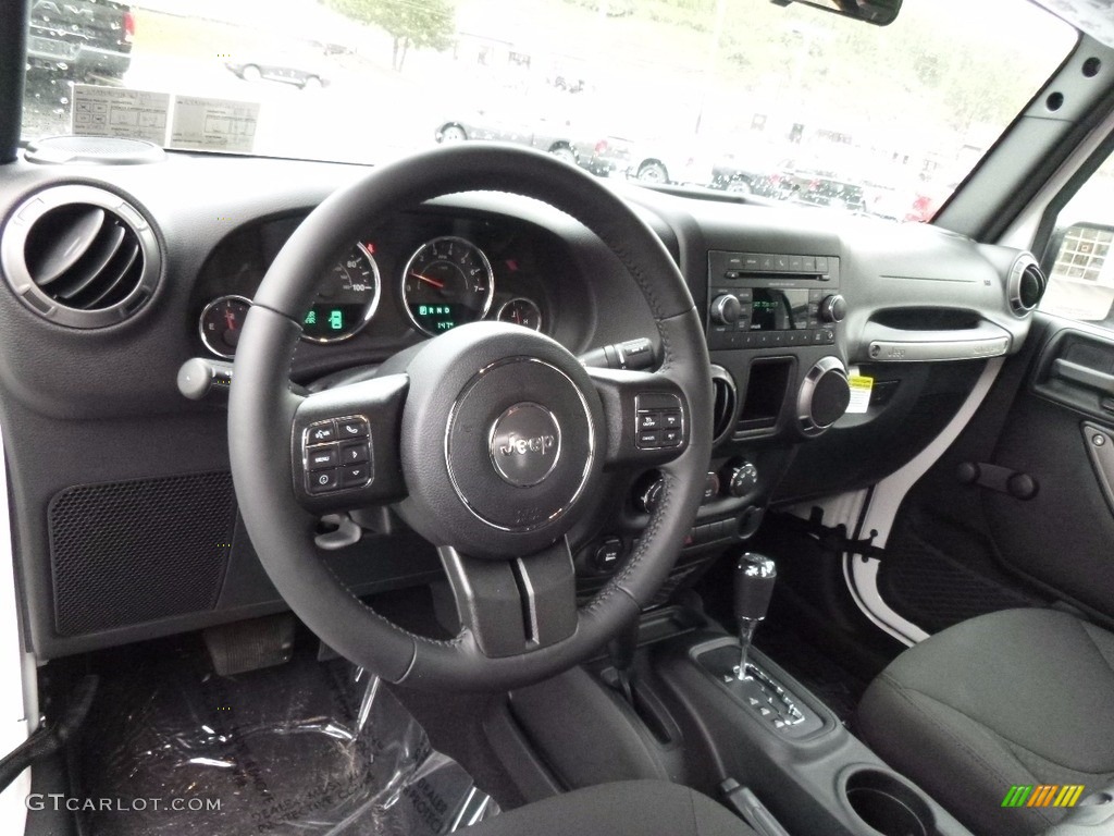 2017 Wrangler Sport 4x4 - Bright White / Black photo #13