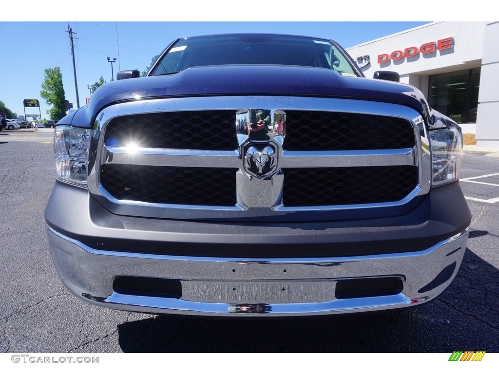 2017 1500 Tradesman Quad Cab - True Blue Pearl / Black/Diesel Gray photo #2