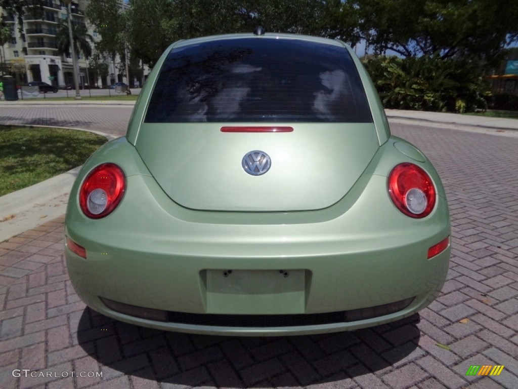 2006 New Beetle TDI Coupe - Gecko Green Metallic / Cream photo #8