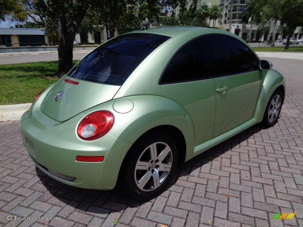 2006 New Beetle TDI Coupe - Gecko Green Metallic / Cream photo #10