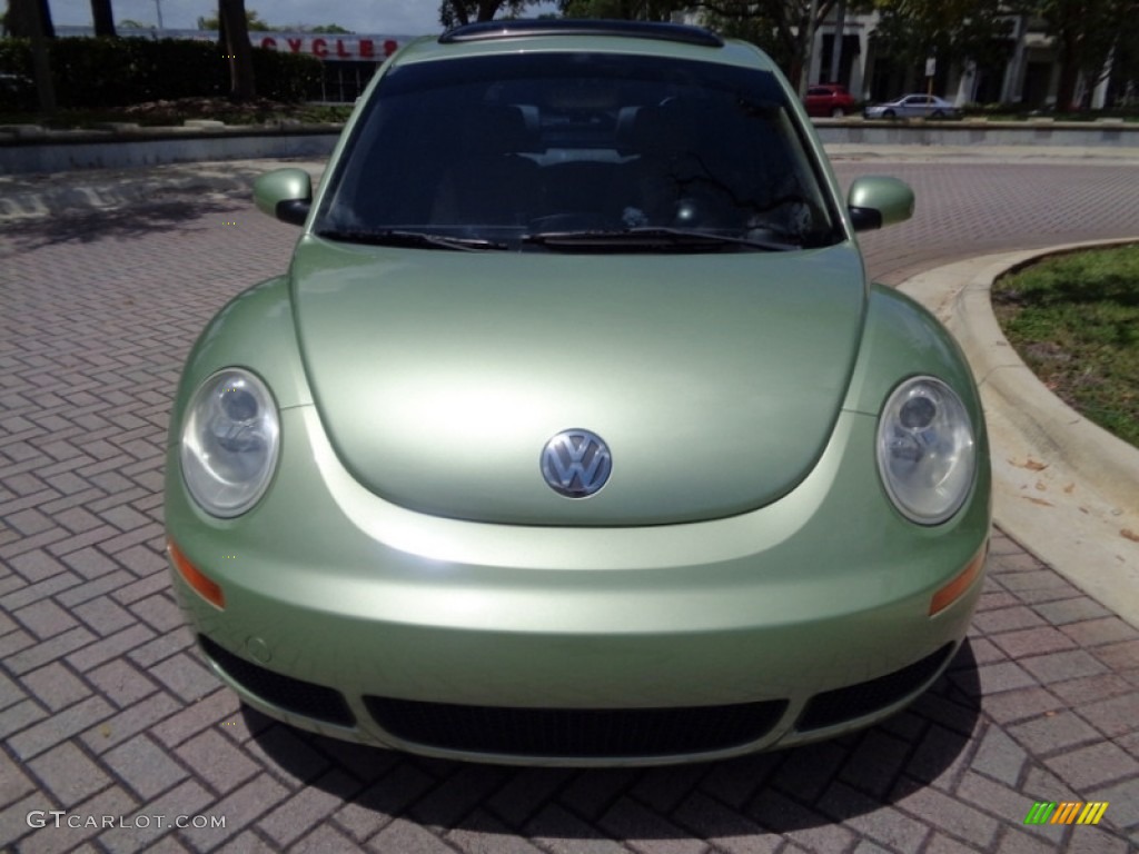 2006 New Beetle TDI Coupe - Gecko Green Metallic / Cream photo #16