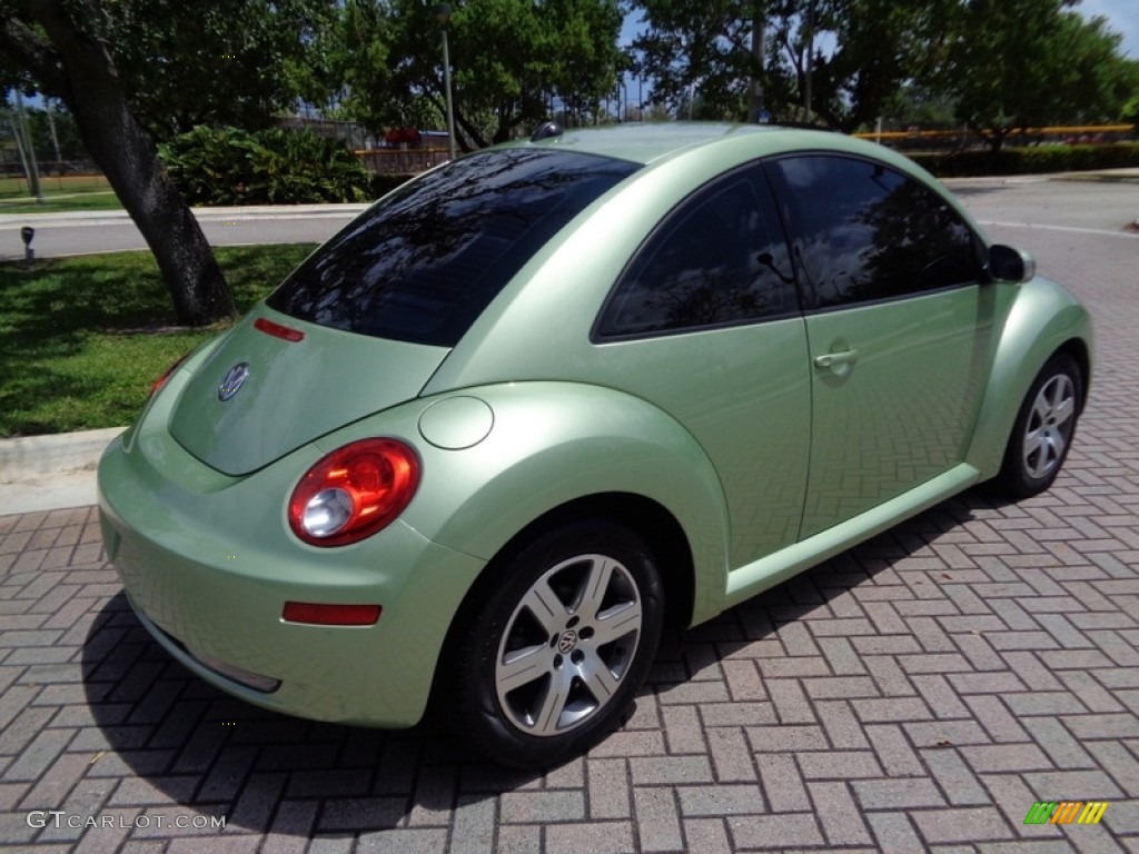 2006 New Beetle TDI Coupe - Gecko Green Metallic / Cream photo #29