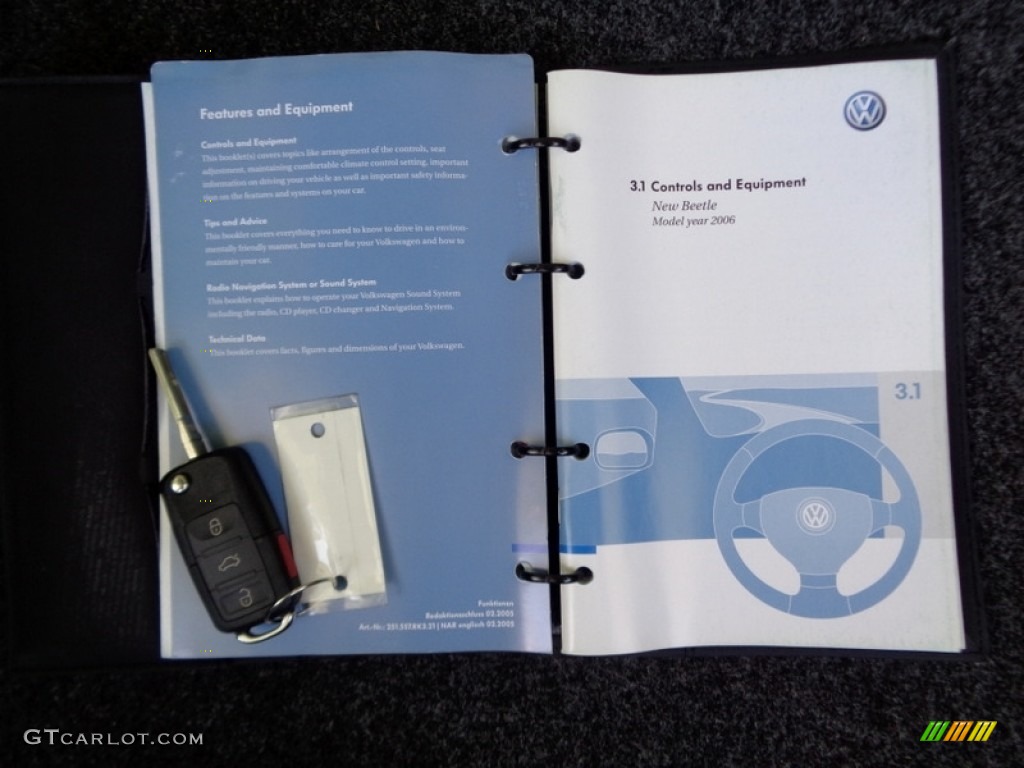 2006 Volkswagen New Beetle TDI Coupe Books/Manuals Photos